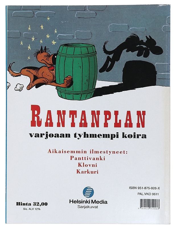 Kirjekoira - Morris - Sarjakuvat - 10105438213 - 1