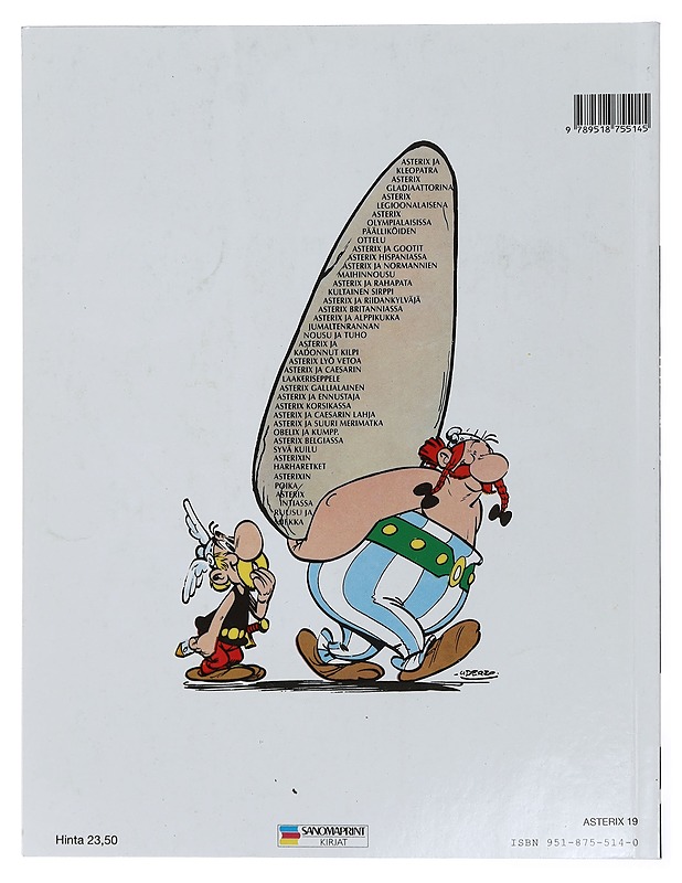 Asterix ja ennustaja - Goscinny, Uderzo - Sarjakuvat - 10105438217 - 1