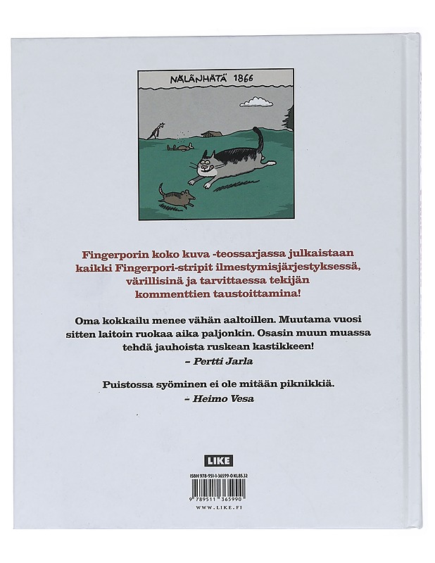 Fingerporin koko kuva. 8, Katin kanssa keittiössä - Pertti Jarla - Sarjakuvat - 10105438231 - 1