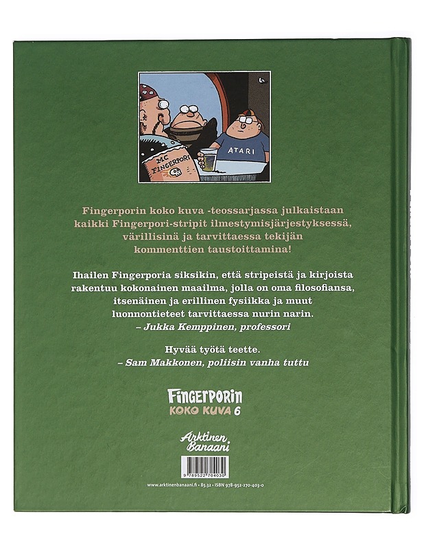 Fingerporin koko kuva 6 : Rikos paikalla - Pertti Jarla - Sarjakuvat - 10105438243 - 1