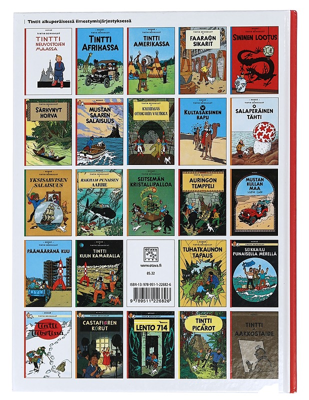 Tintti Tiibetissä - Hergé - Sarjakuvat - 10105438268 - 1