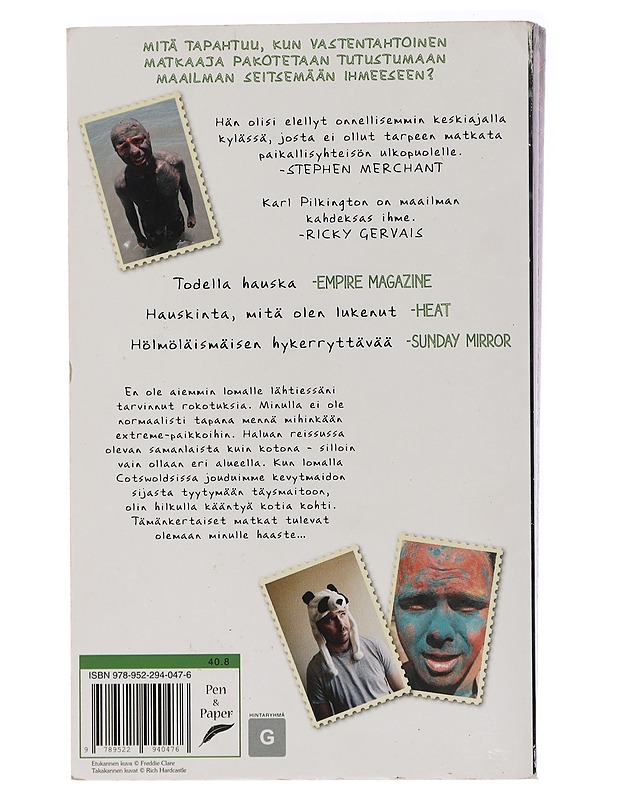 Ääliö ulkomailla : Karl Pilkingtonin matkapäiväkirjat - Pilkington, Karl - Elämäkerrat ja muistelmat - 10105438322 - 1