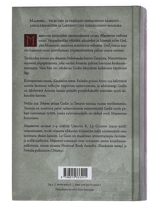 Maameren tarinat 1-4 - Le Guin, Ursula K. - Fantasia- ja scifi - 10105438323 - 1