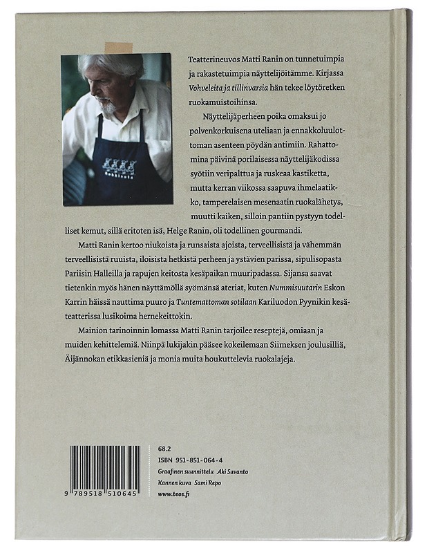 Vohveleita ja tillinvarsia - Ranin, Matti - Elämäkerrat ja muistelmat - 10105438382 - 1