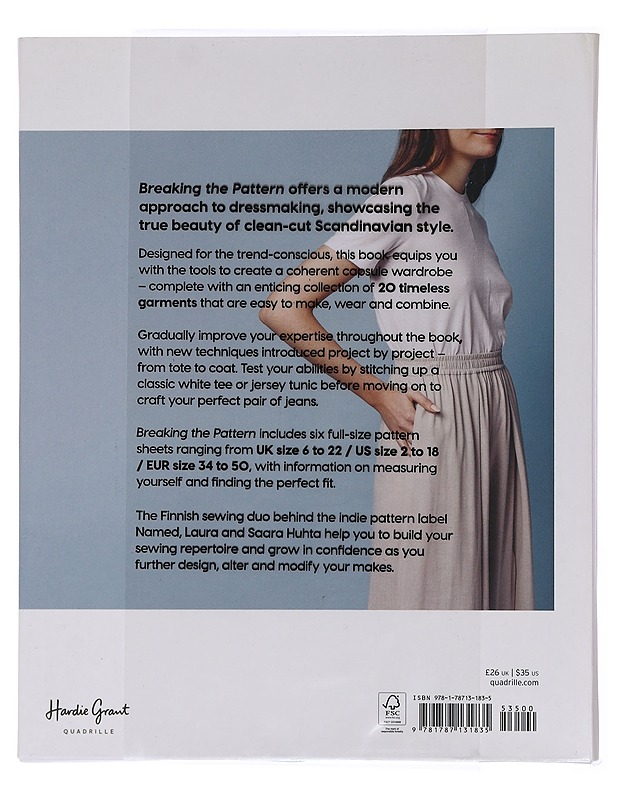 Breaking the pattern : a modern way to sew - Huhta, Saara - Tietokirjat ja oppaat - 10105438385 - 1