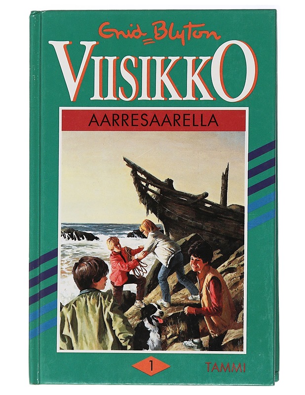 Viisikko Aarresaarella - Blyton, Enid - Lastenkirjat - 10105438448 - 0