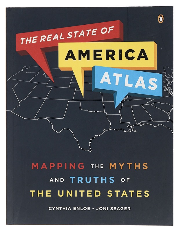 The Real State of America Atlas - Cynthia Enloe & Joni Seager - Tietokirjat ja oppaat - 10105438452 - 0