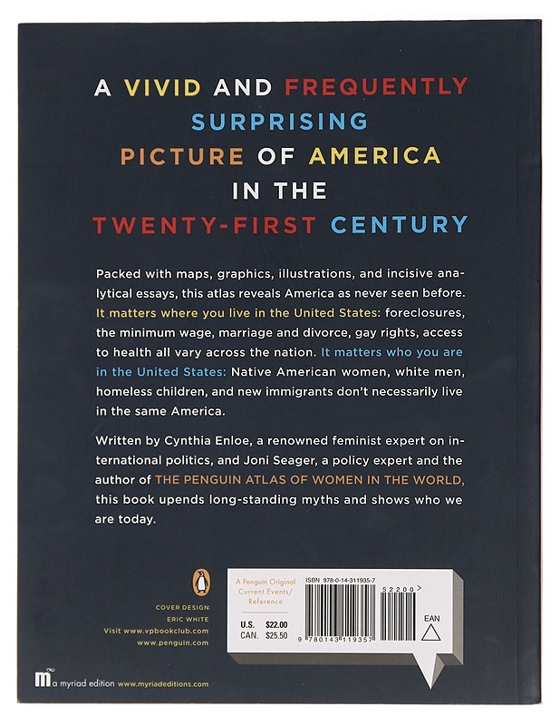 The Real State of America Atlas - Cynthia Enloe & Joni Seager - Tietokirjat ja oppaat - 10105438452 - 1