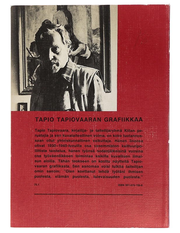Tapio Tapiovaaran grafiikkaa - Räsänen, Anja Kaarina - Taide- ja kulttuurikirjat - 10105438459 - 1