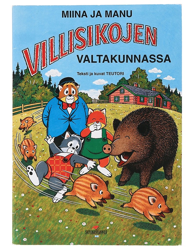 Miina ja Manu villisikojen valtakunnassa - Teutori - Lastenkirjat - 10105438488 - 0