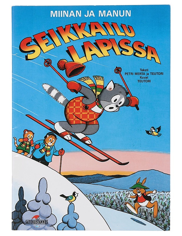 Miinan ja Manun seikkailu Lapissa - Teutori - Lastenkirjat - 10105438506 - 0