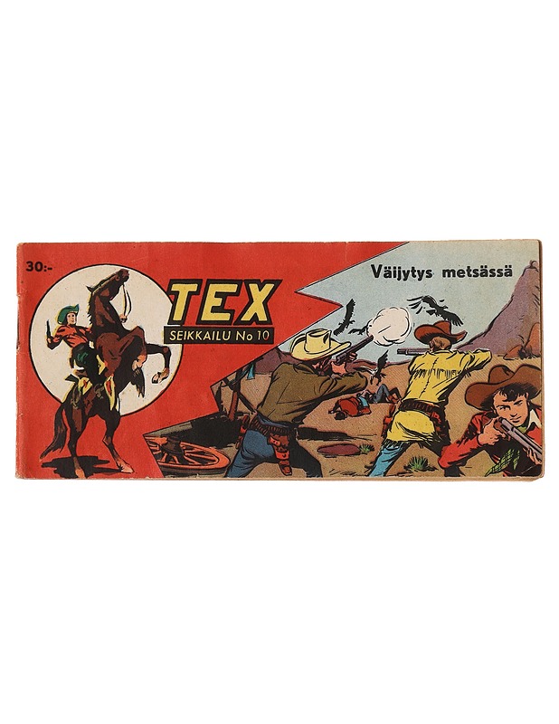 Tex seikkailu No 10 : Väijytys metsässä - Terni, B. - Sarjakuvat - 10105438523 - 0