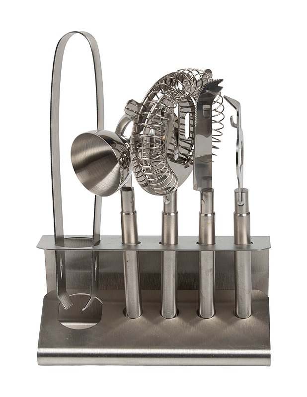 Baaritarvikesetti telineellä - Muut astiat - 10105438514 - 0