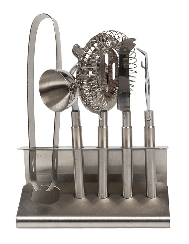 Baaritarvikesetti telineellä - Muut astiat - 10105438514 - 1