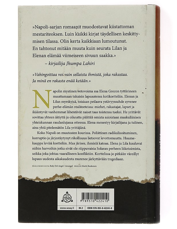Kadonneen lapsen tarina: Kypsyys - vanhuus - Ferrante, Elena - Romaanit ja novellit - 10105438516 - 1