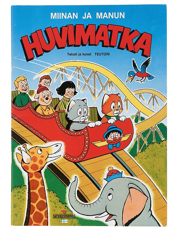 Miinan ja Manun huvimatka - Teutori - Lastenkirjat - 10105438520 - 0