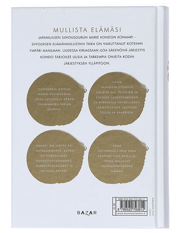 KonMari : iloa säkenöivä järjestys - Kondo, Marie - Harrastekirjat - 10105438537 - 1