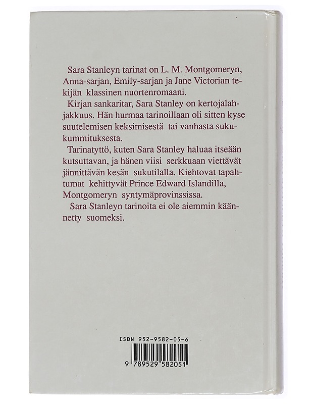 Sara Stanleyn tarinat - Montgomery, L. M. - Nuorten kirjat - 10105438546 - 1