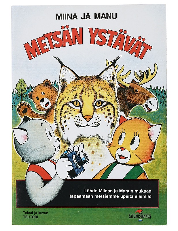 Miina ja Manu metsän ystävät - Teutori - Lastenkirjat - 10105438547 - 0