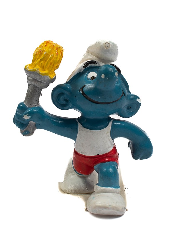 SCHLEICH Olympiasoihtu smurffi - Lasten lelut - 10105438548 - 0