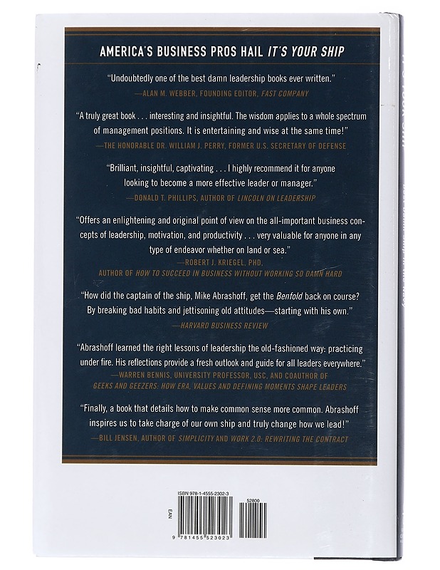 It's your ship : management techniques from the best damn ship in the Navy - D. Michael Abrashoff - Tietokirjat ja oppaat - 10105438552 - 1