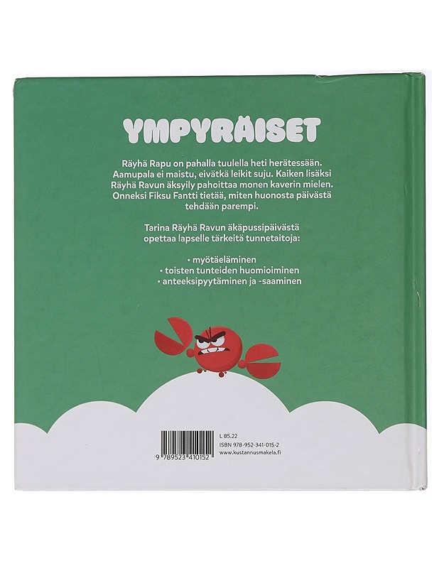 Räyhä Ravun kiukkupuuska - Kuusela, Anne-Maria - Lastenkirjat - 10105438549 - 1