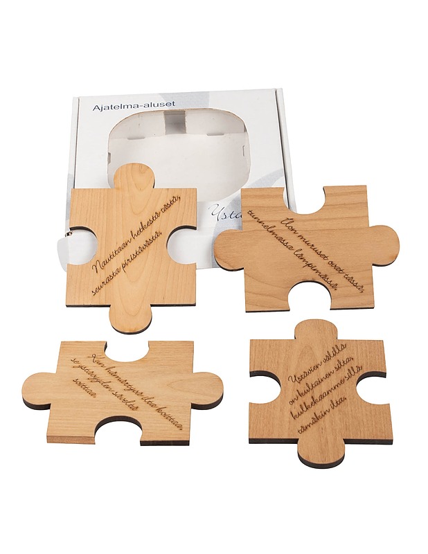 VEICO Ystävyys ajatelma-aluset 4 kpl - Muut astiat - 10105438564 - 0