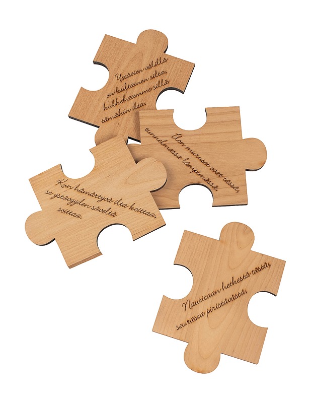 VEICO Ystävyys ajatelma-aluset 4 kpl - Muut astiat - 10105438564 - 1