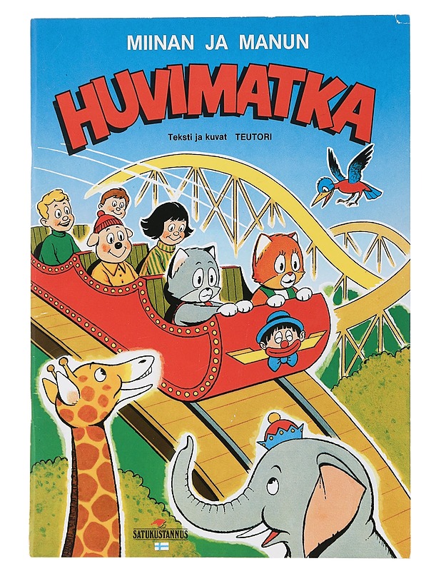 Miinan ja Manun huvimatka - Teutori - Lastenkirjat - 10105438562 - 0