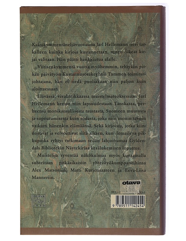 Lukemisen alkeet ja muita kertomuksia kustantajan elämästä - Jarl Hellemann - Elämäkerrat ja muistelmat - 10105438561 - 1