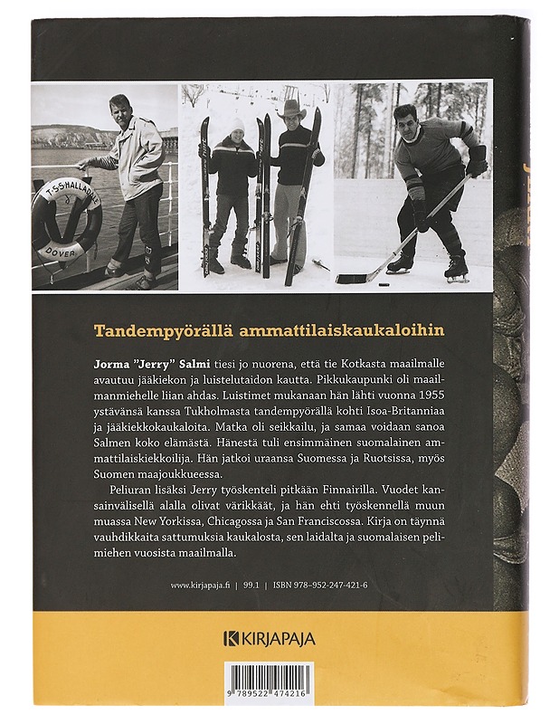 Pelimies Jerry Salmi : seikkailua koko elämä - Teronen, Arto - Historiakirjat - 10105438566 - 1