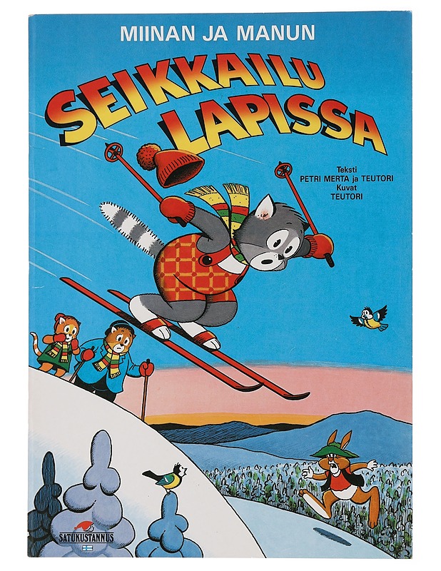 Miinan ja Manun seikkailu Lapissa - Teutori - Lastenkirjat - 10105438581 - 0