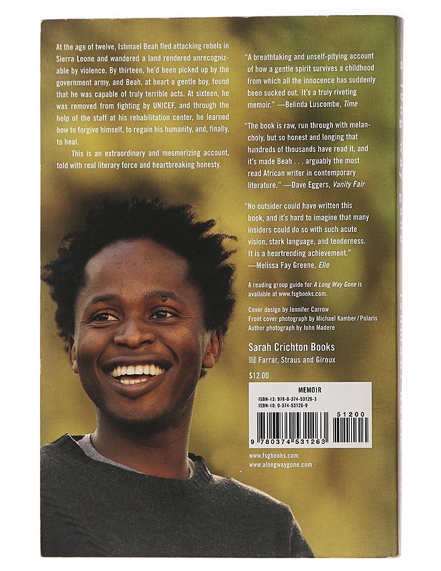 Long Way Gone - Beah, Ishmael - Elämäkerrat ja muistelmat - 10105438591 - 1