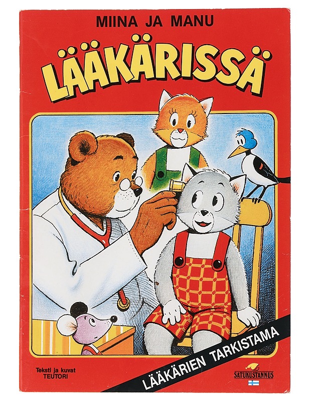 Miina ja Manu lääkärissä - Teutori - Lastenkirjat - 10105438597 - 0