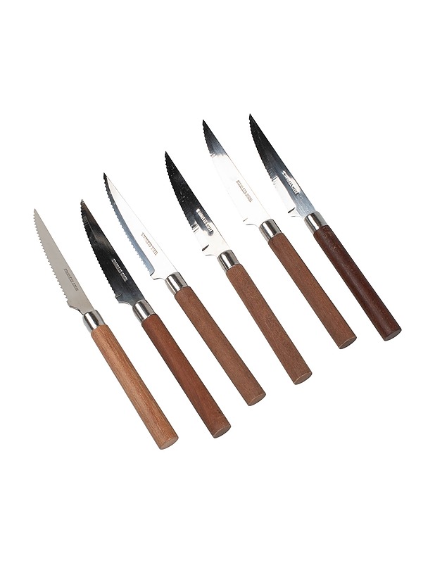 Pihviveitsisetti, 6 osaa - Aterimet - 10105438599 - 2