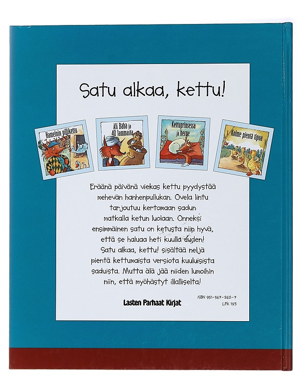 Satu alkaa, kettu! - Steer, Dugald - Lastenkirjat - 10105438600 - 1