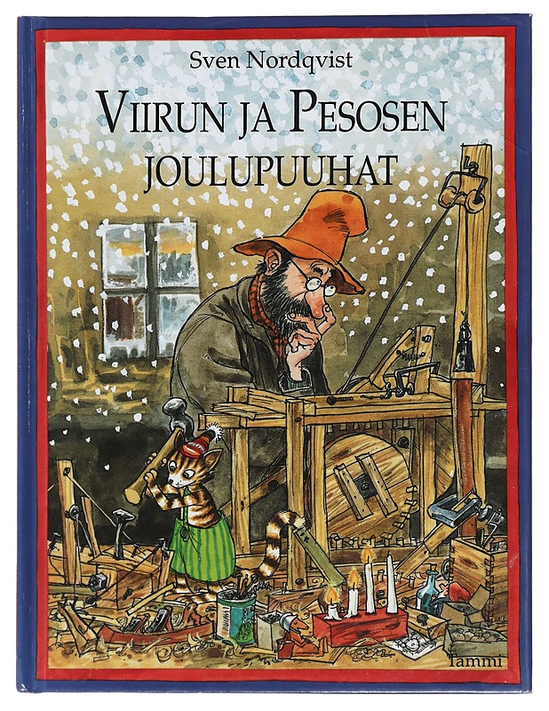 Viirun ja Pesosen joulupuuhat - Nordqvist, Sven - Lastenkirjat - 10105438603 - 0