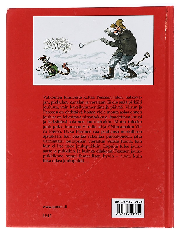 Viirun ja Pesosen joulupuuhat - Nordqvist, Sven - Lastenkirjat - 10105438603 - 1