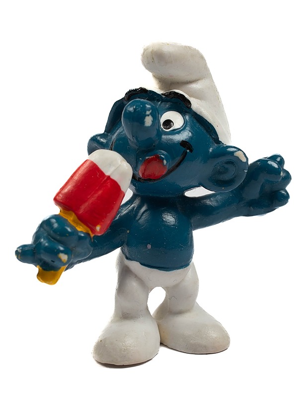 SCHLEICH Jäätelö smurffi - Lasten lelut - 10105438609 - 0