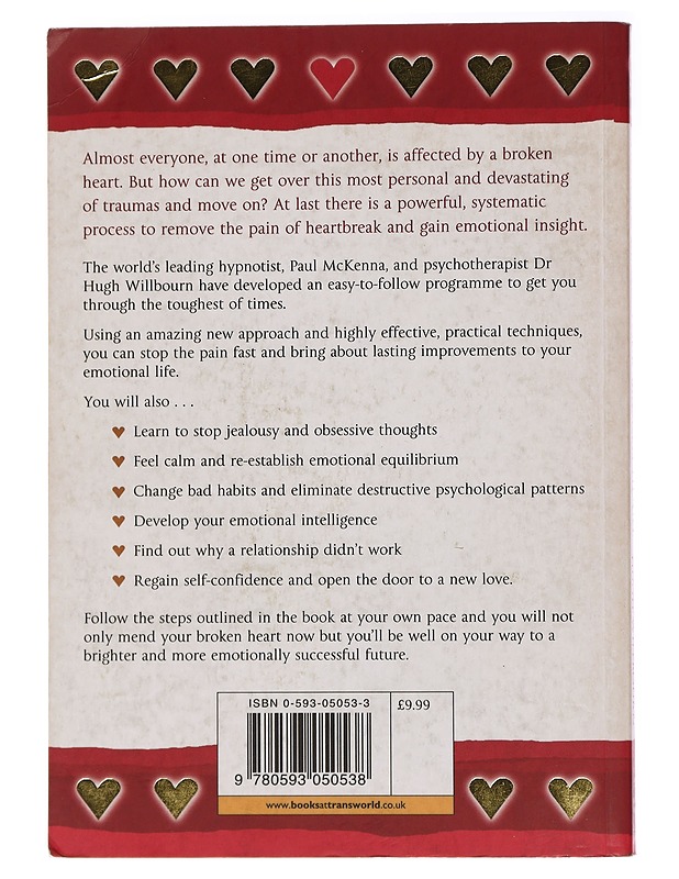 How to Mend Your Broken Heart - McKenna, Paul - Hyvinvointikirjat - 10105438631 - 1