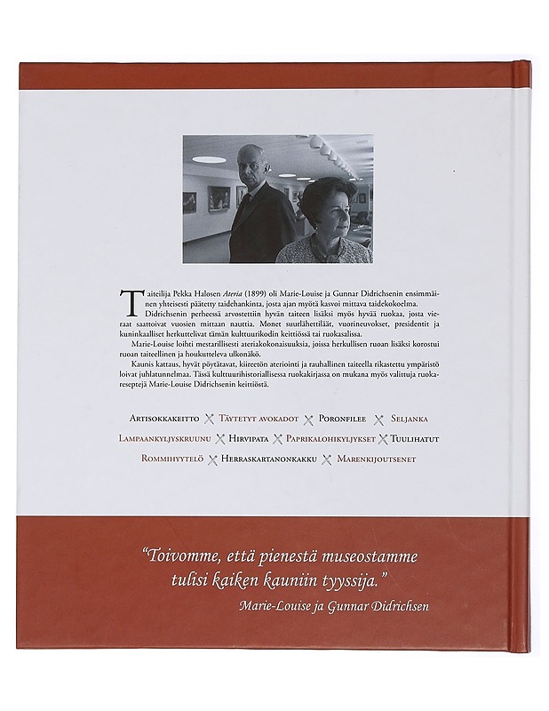 Marie-Louise ja Gunnar Didrichsen : rakkaudesta taiteeseen ja ruokaan - Salokorpi, Sinikka - Elämäkerrat ja muistelmat - 10105438638 - 1