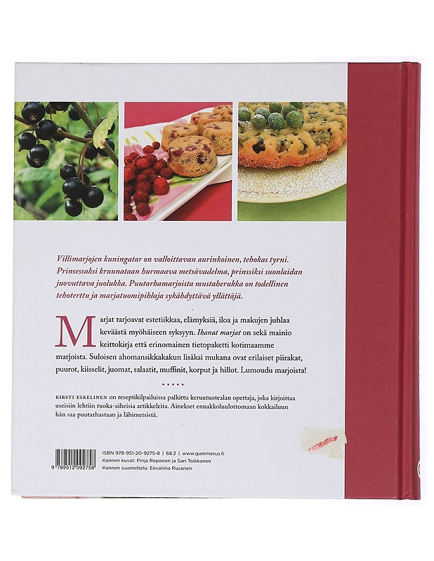 Ihanat marjat : villimarjat, puutarhamarjat, reseptit - Kirsti Eskelinen - Kirja lahjaksi - 10105438648 - 1