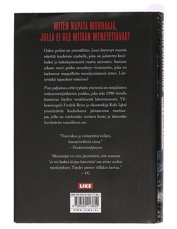 Metsästäjä - Johnsrud, Ingar - Romaanit ja novellit - 10105438657 - 1