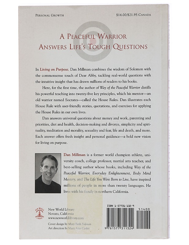 Living on Purpose: Straight Answers to Life's Tough Questions - Millman, Dan - Tietokirjat ja oppaat - 10105438663 - 1