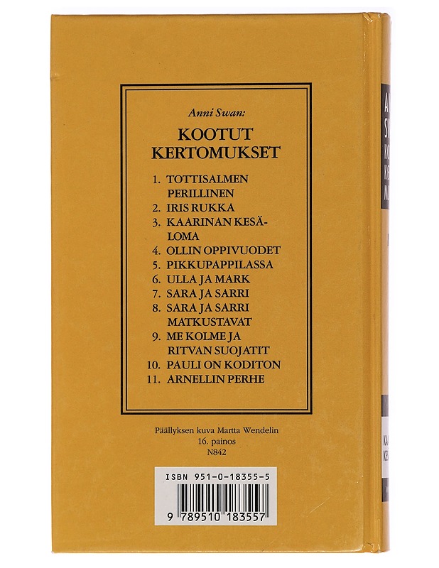 Kaarinan kesäloma - Swan, Anni - Lastenkirjat - 10105438678 - 1