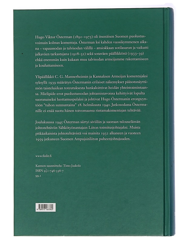 Hugo Österman - Historiakirjat - 10105438692 - 1