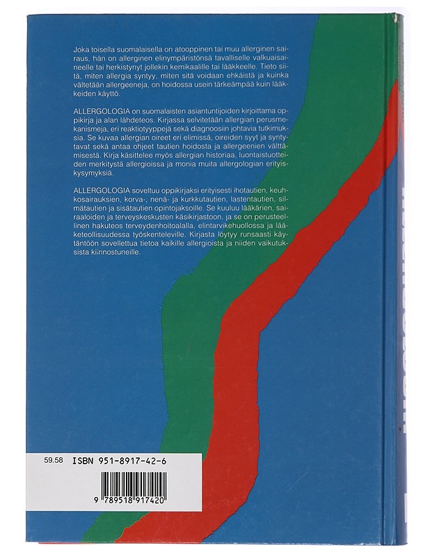 Allergologia - Backman, Alf - Tietokirjat ja oppaat - 10105438702 - 1