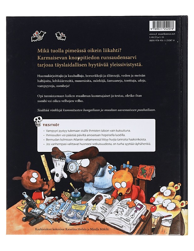 Kummallisuuksien käsikirja - Kunnas, Mauri - Lastenkirjat - 10105438701 - 1