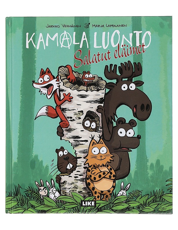 Kamala luonto: Salatut eläimet - Vehniäinen, Jarkko - Sarjakuvat - 10105438704 - 0