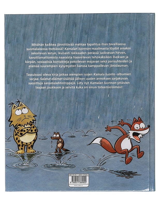 Kamala luonto: Salatut eläimet - Vehniäinen, Jarkko - Sarjakuvat - 10105438704 - 1